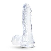 B Yours Plus - Ram n? Jam Dildo - Transparant