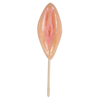 Vagina Lolly Met Aardbeismaak