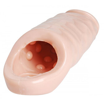 XL Penis Sleeve &amp; Masturbator - Huidkleur