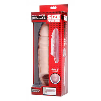 XL Penis Sleeve &amp; Masturbator - Huidkleur