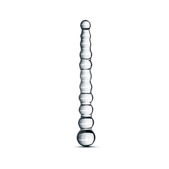 Glazen Kralen Dildo - Transparant