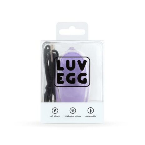 LUV EGG XL - Paars