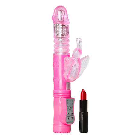 Butterfly vibrator - roze