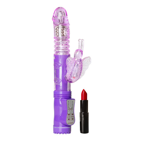 Butterfly vibrator - paars