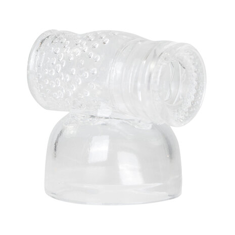 EasyToys Wand Collection ? Doorzichtig opzetstuk met masturbator